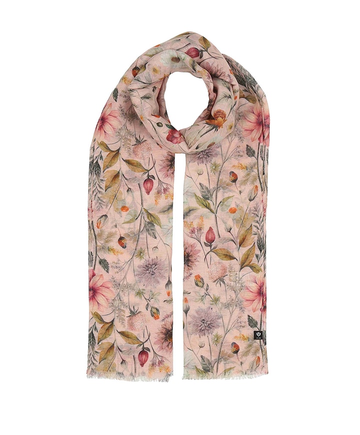 Dames sjaal roze