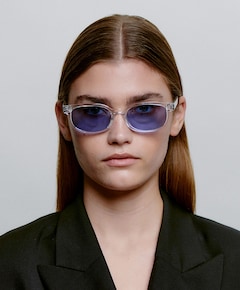 Uniseks zonnebril blauw