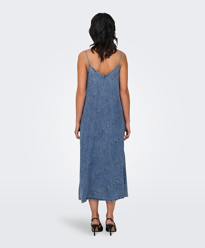 Dames jurk blauw