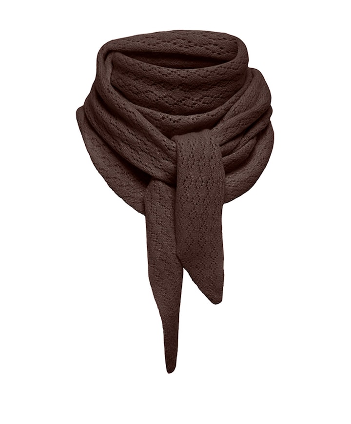 Dames sjaal bruin