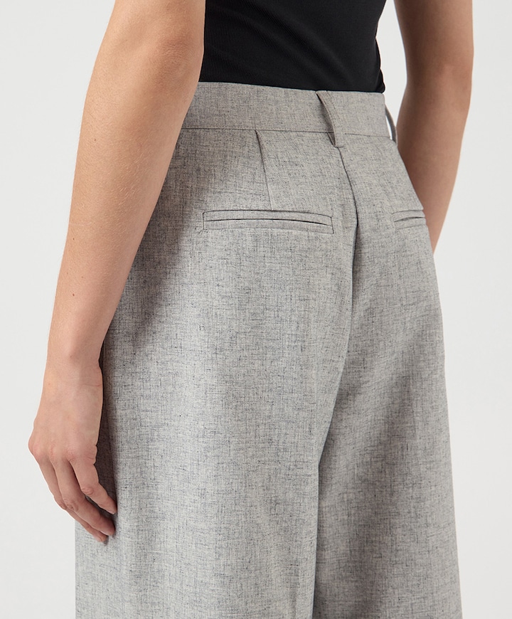 YASRIU HMW PANT S. NOOS dames broek grijs