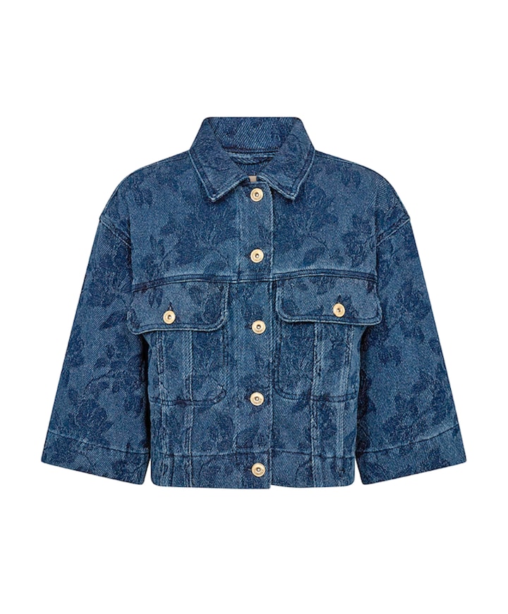 Dames spijkerjas  blauw