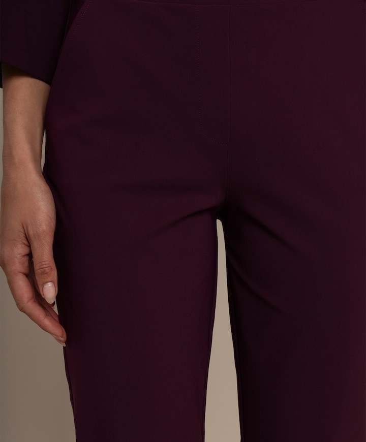 Flair bonded trousers dames broek paars