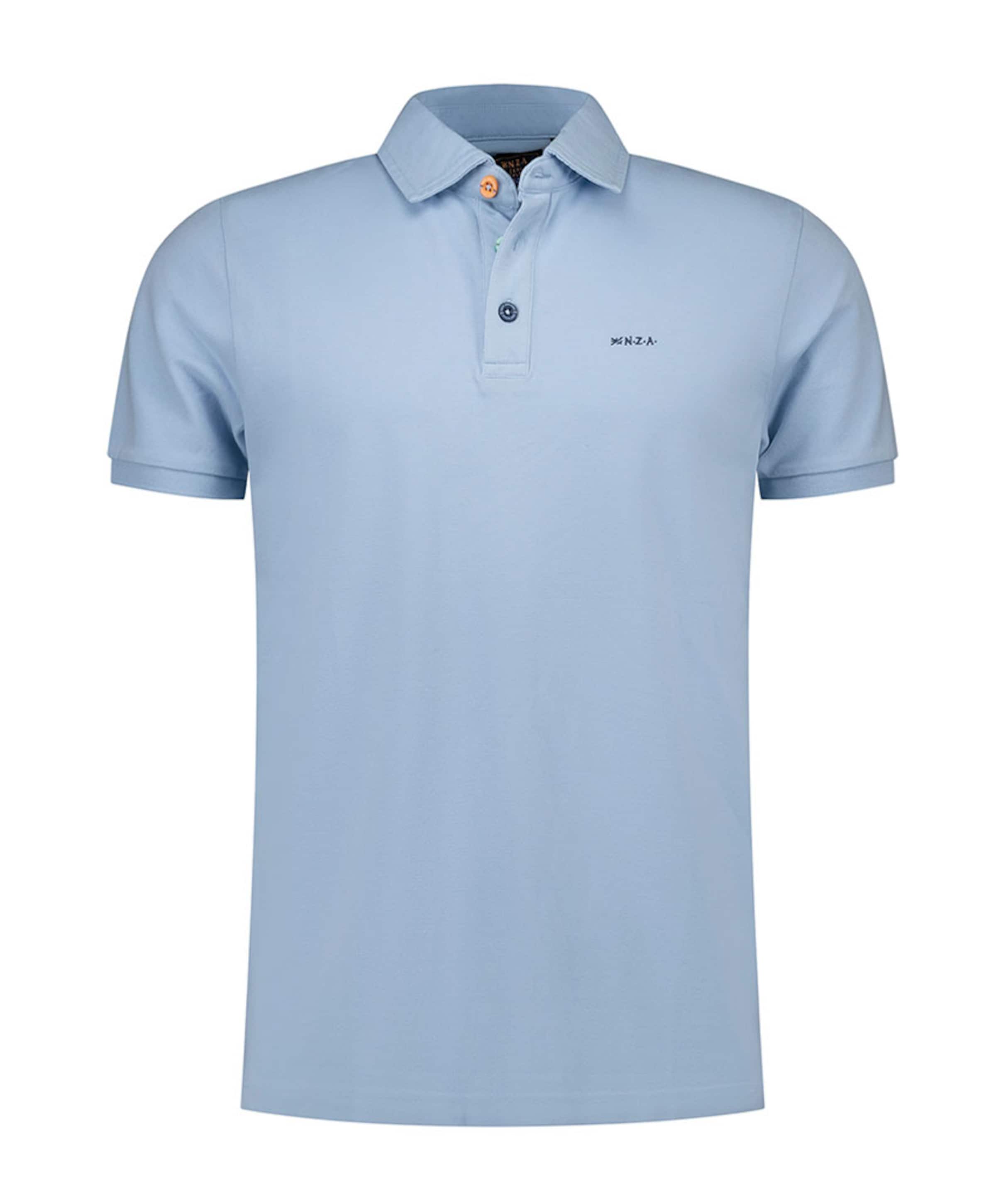 Heren polo blauw