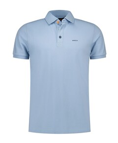 Heren polo blauw