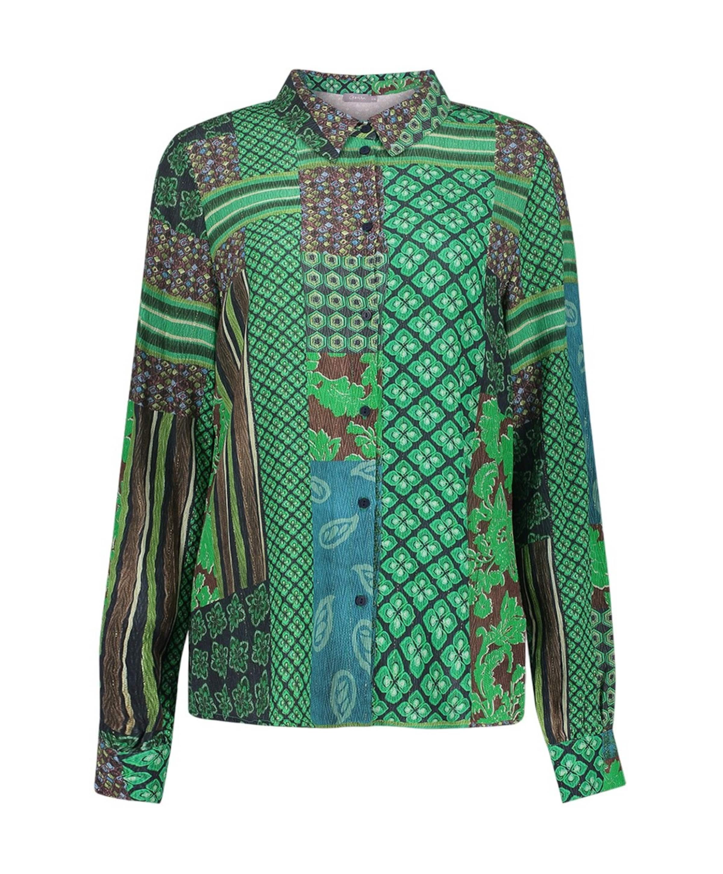 Dames blouse groen