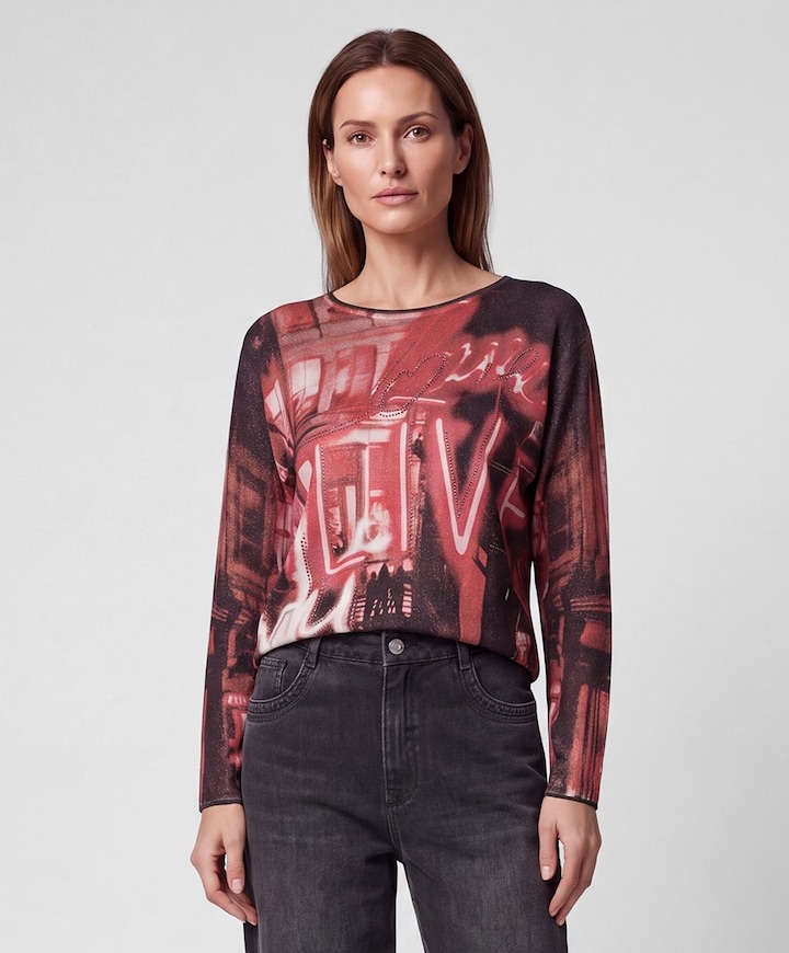 Dames trui roze