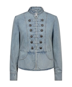 Dames jas blauw