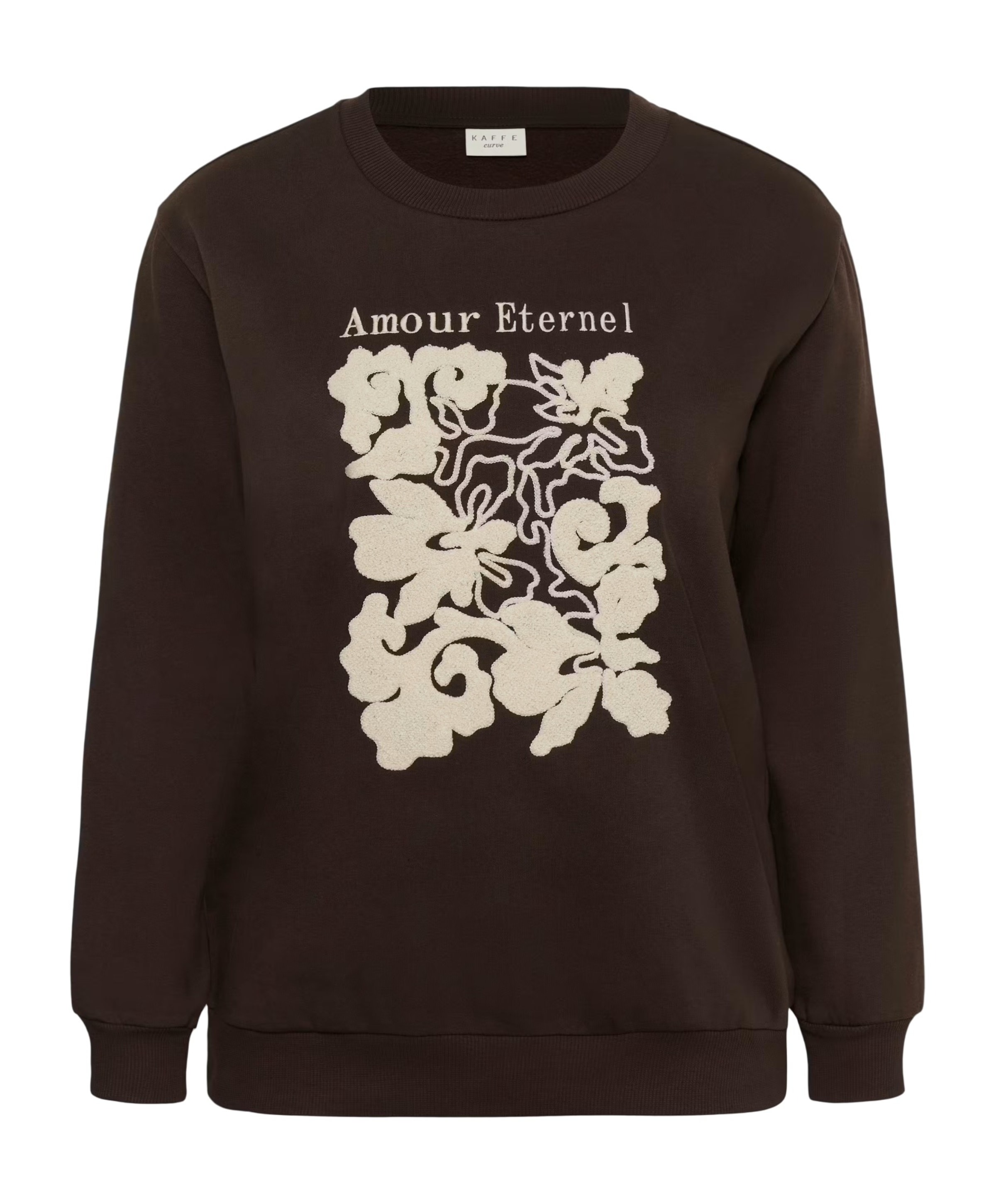 Dames sweater bruin
