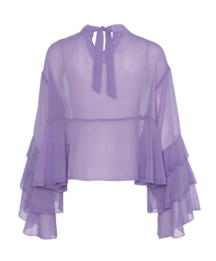Dames blouse paars