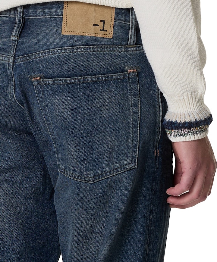 Regular leg heren jeans blauw