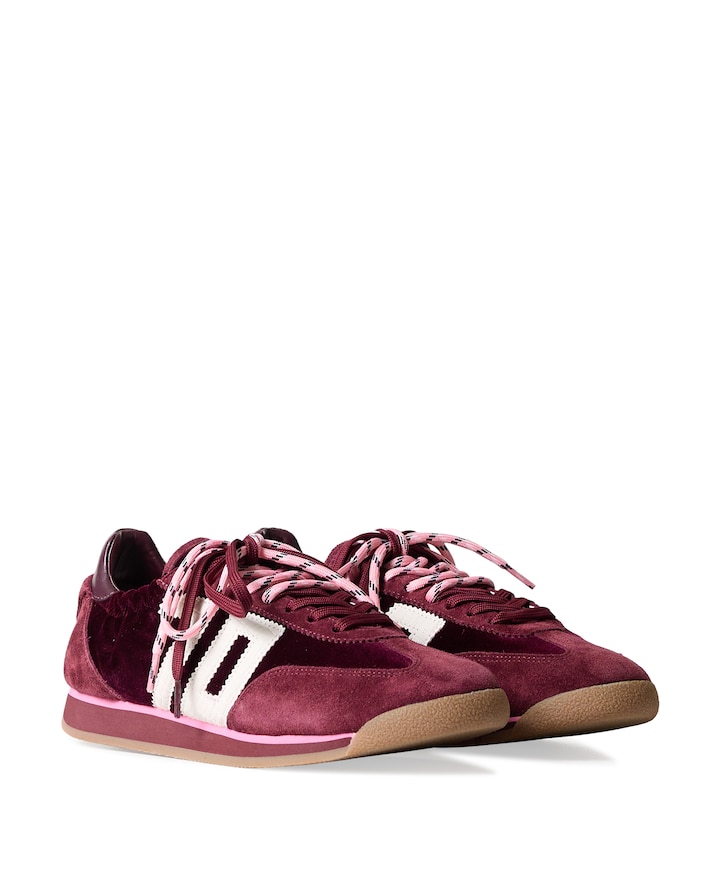 ROCKET dames sneakers bordeaux