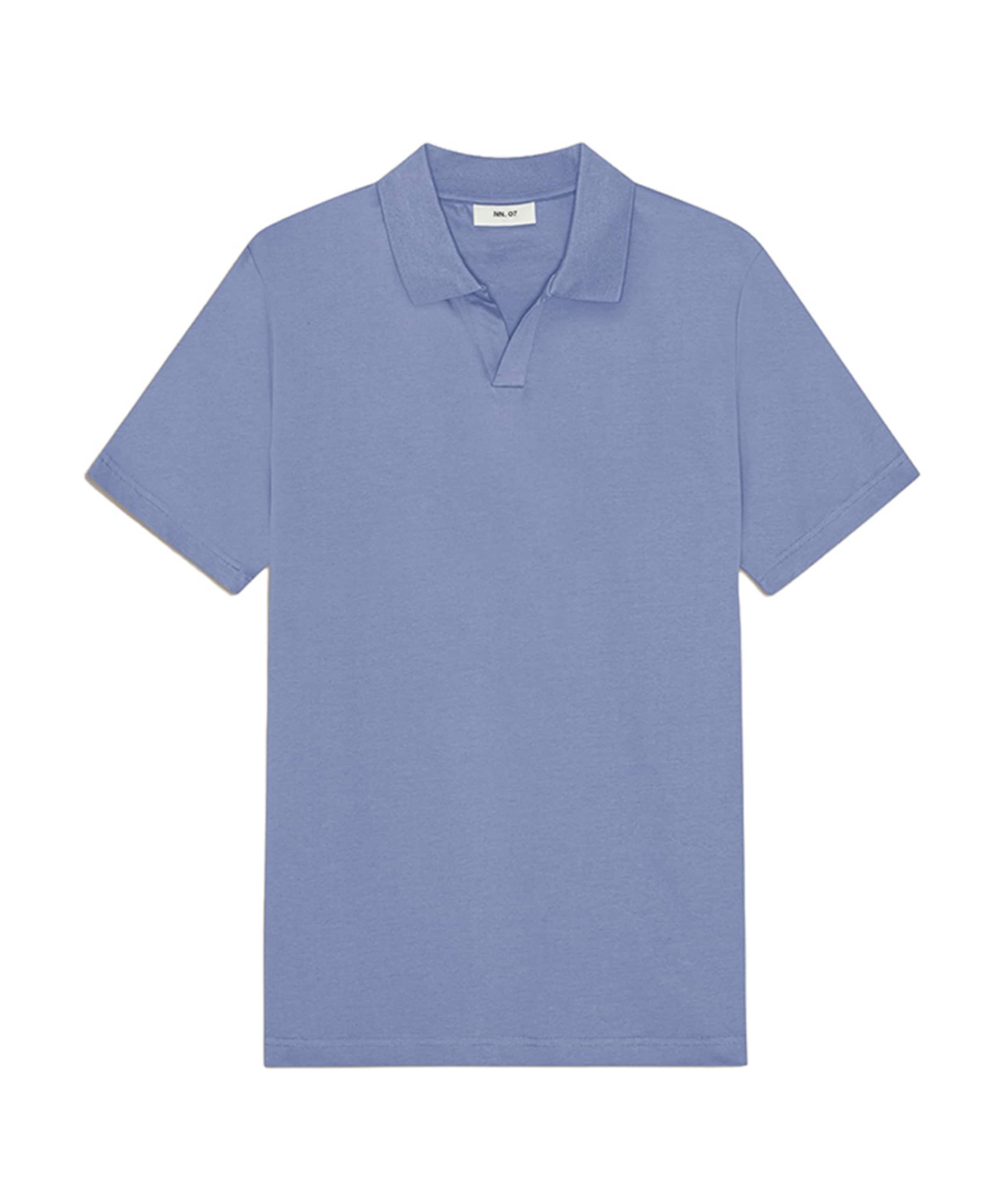 Heren polo blauw
