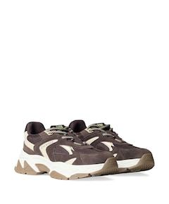 Ample dames sneakers bruin