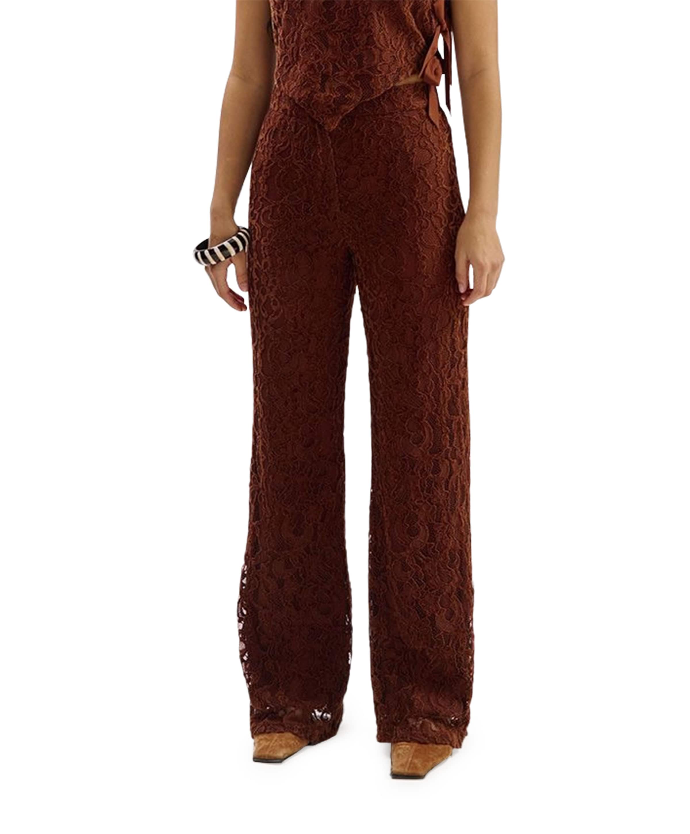 LOLA-PA dames broek bruin