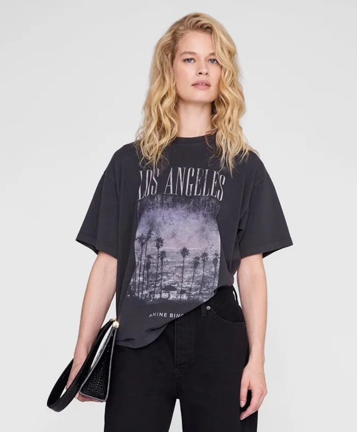 Dames T-shirt zwart