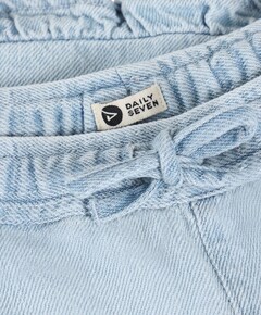 Light weight meisjes korte broek blauw