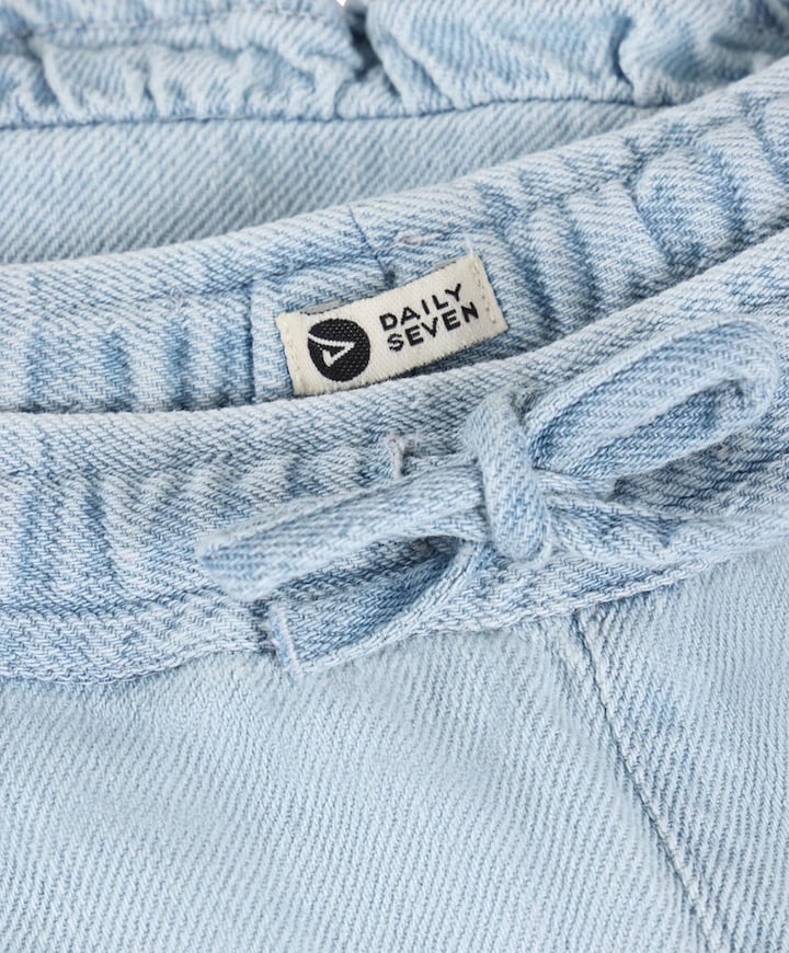 Light weight meisjes korte broek blauw