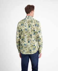 Overhemd lange mouw groen