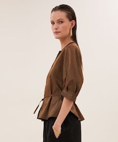 Dames blouse goud