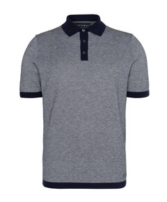 Heren polo blauw