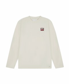 Heren longsleeve ecru