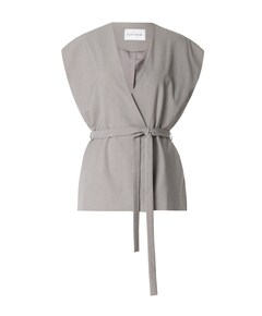 Dames gilet beige