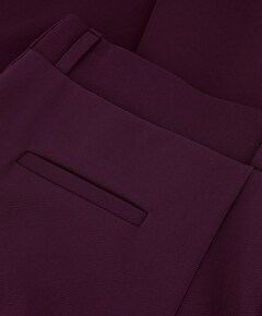 Luz twill trousers dames broek paars