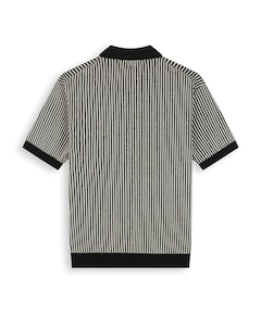 Heren polo zwart