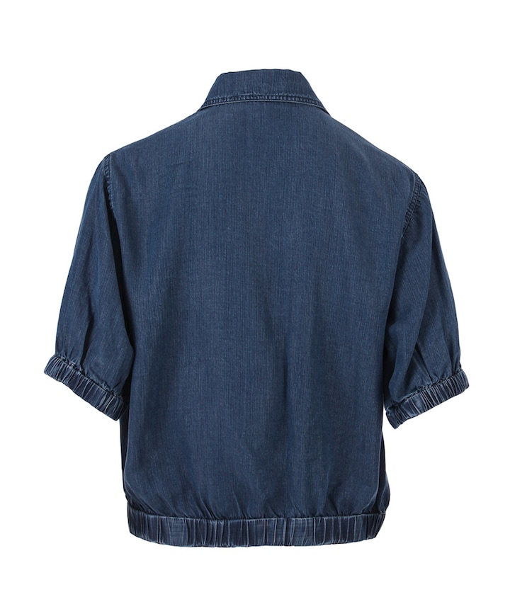 Dames blouse blauw