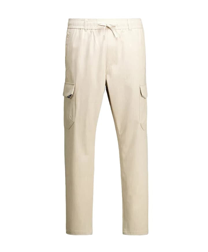 STONE DUAL CARGO heren broek beige