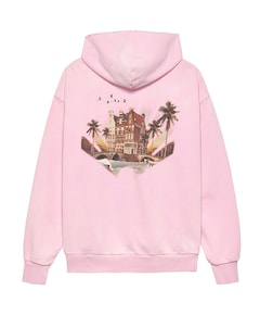 Heren hoodie roze