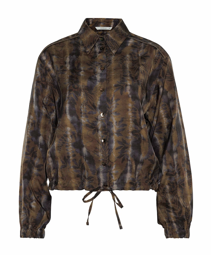 Dames blouse bruin