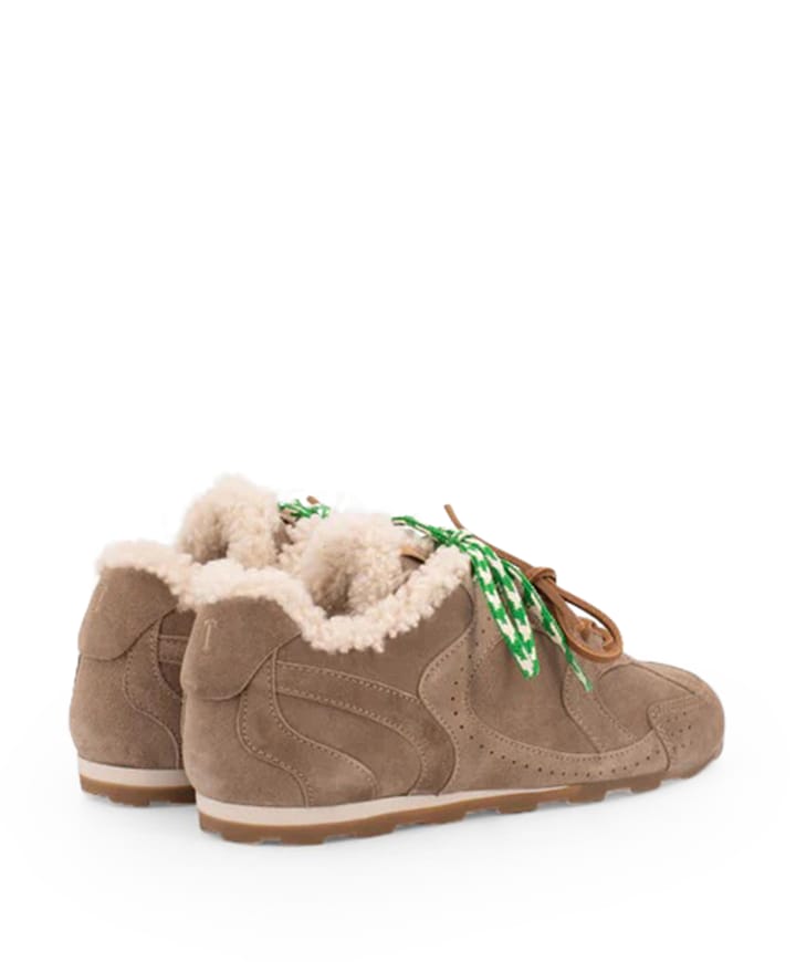 dames sneakers beige