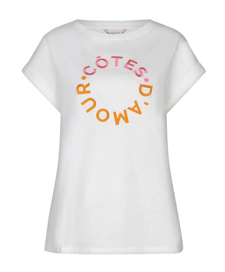 Dames T-shirt ecru