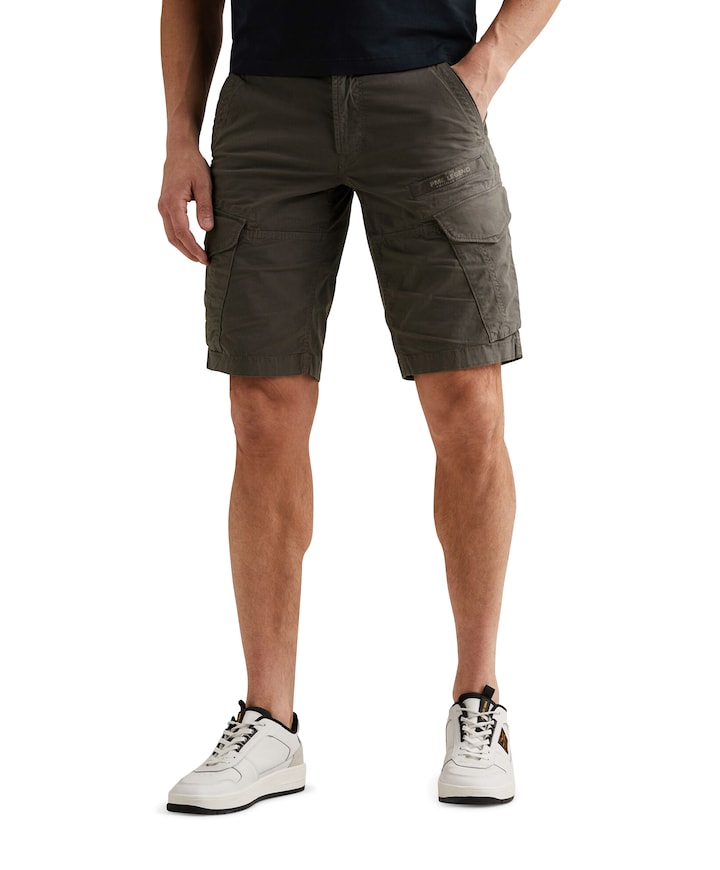 NORDROP CARGO SHORTS STRETCH TWILL heren korte broek grijs