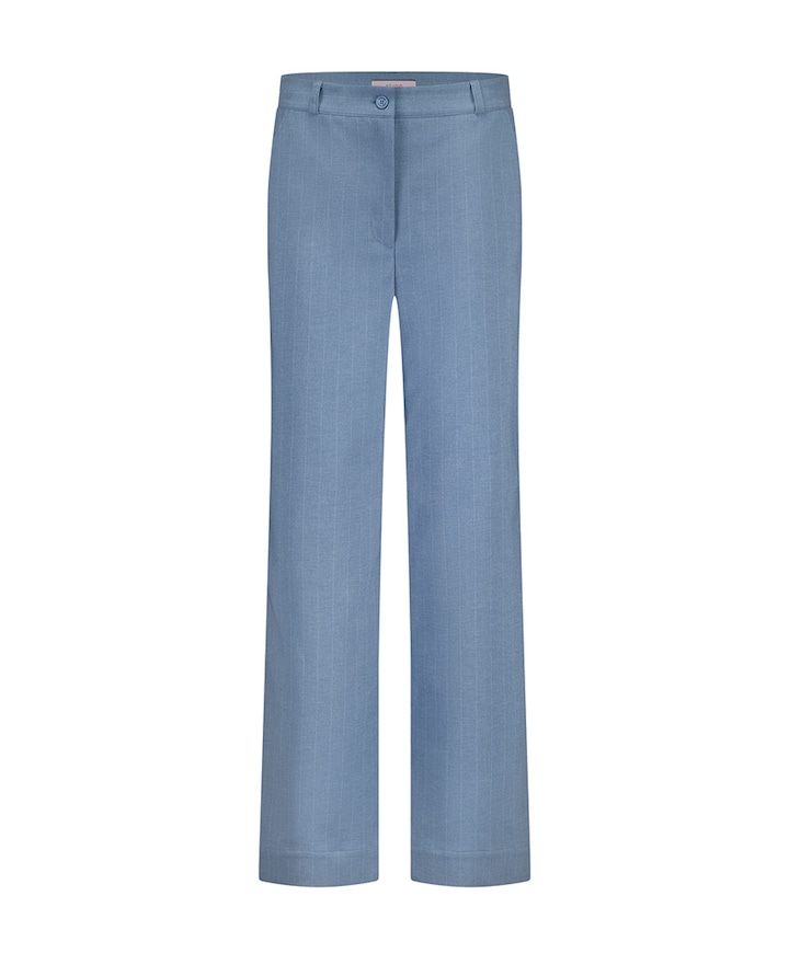 Lexie stripe broek blauw