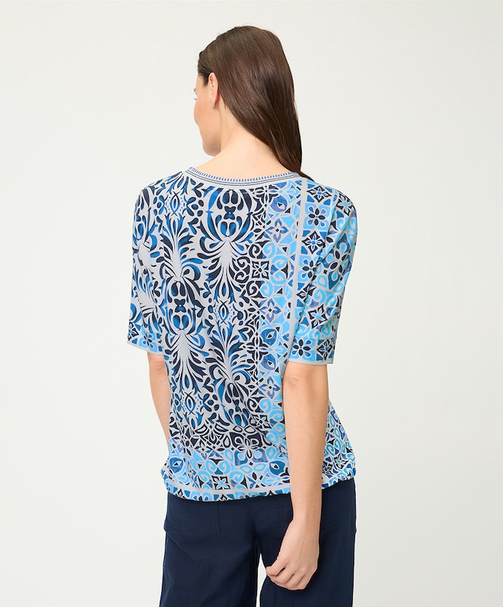 Dames T-shirt blauw
