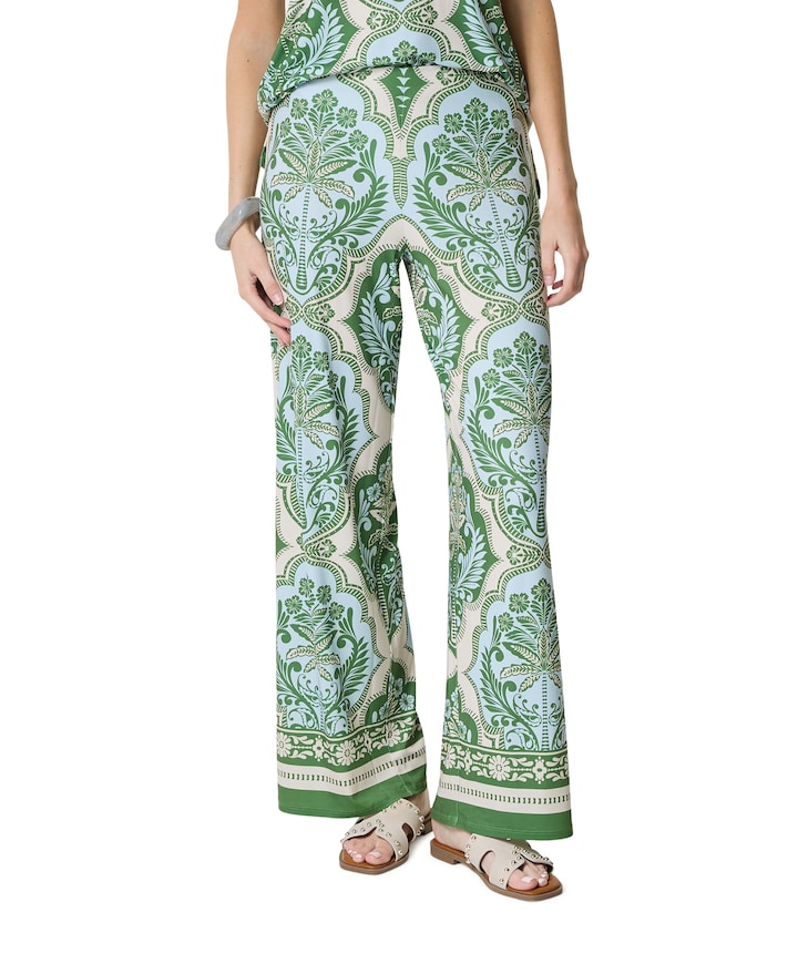 Feel Good Today dames broek groen