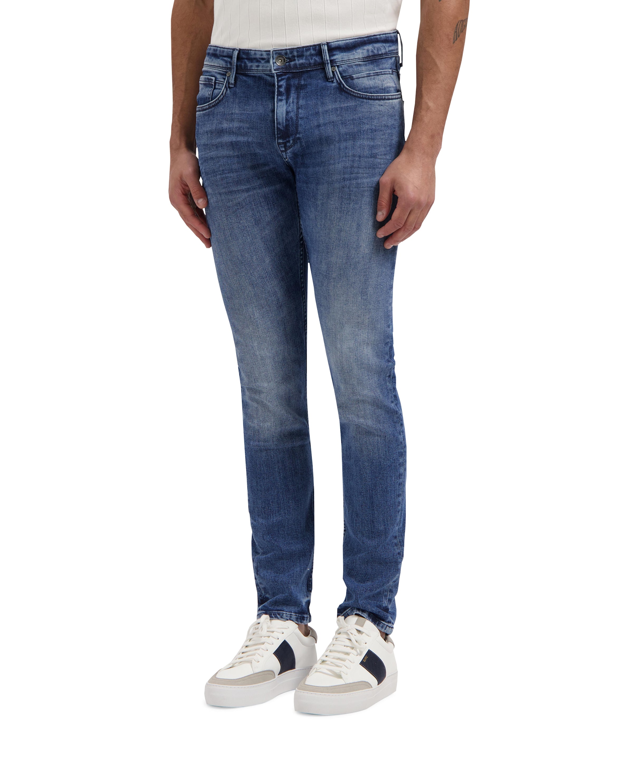 The Jone Skinny Fit Jeans heren jeans blauw