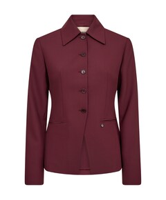 Dames jas bordeaux