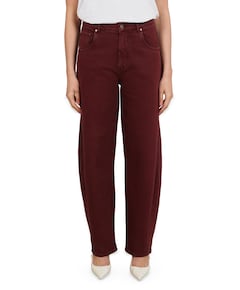 Petra dames jeans bordeaux