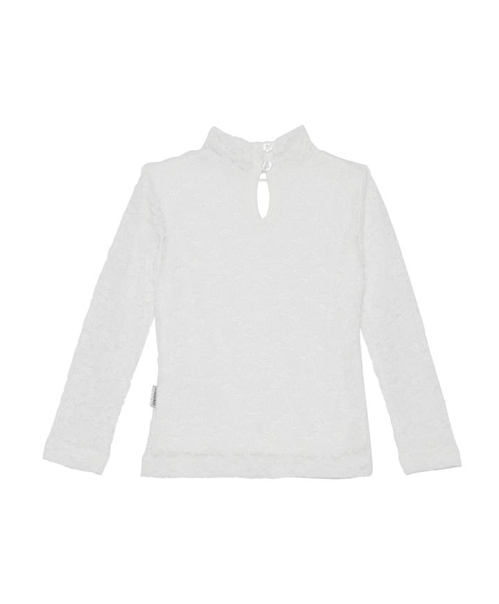 Meisjes longsleeve wit