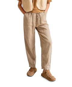 Dames broek beige