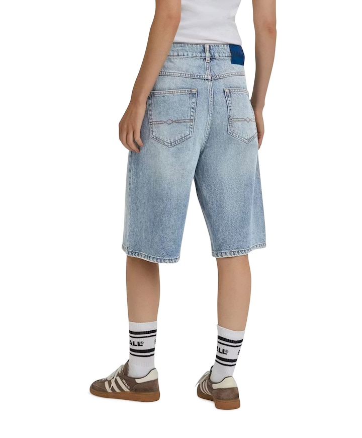 BASAGA MW dames korte broek blauw