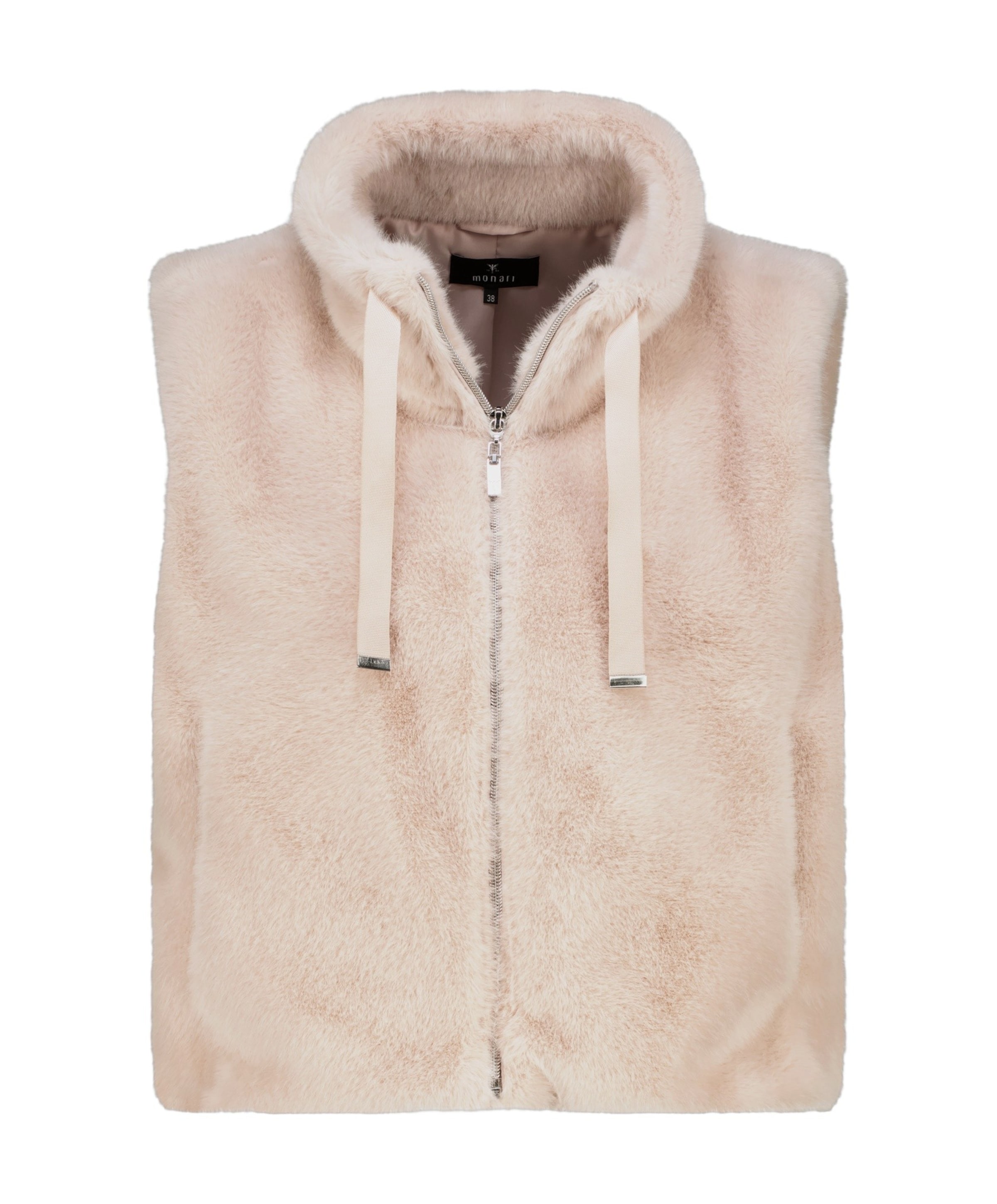 Dames gilet beige