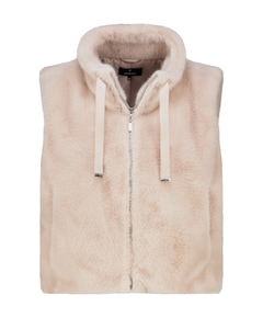Dames gilet beige