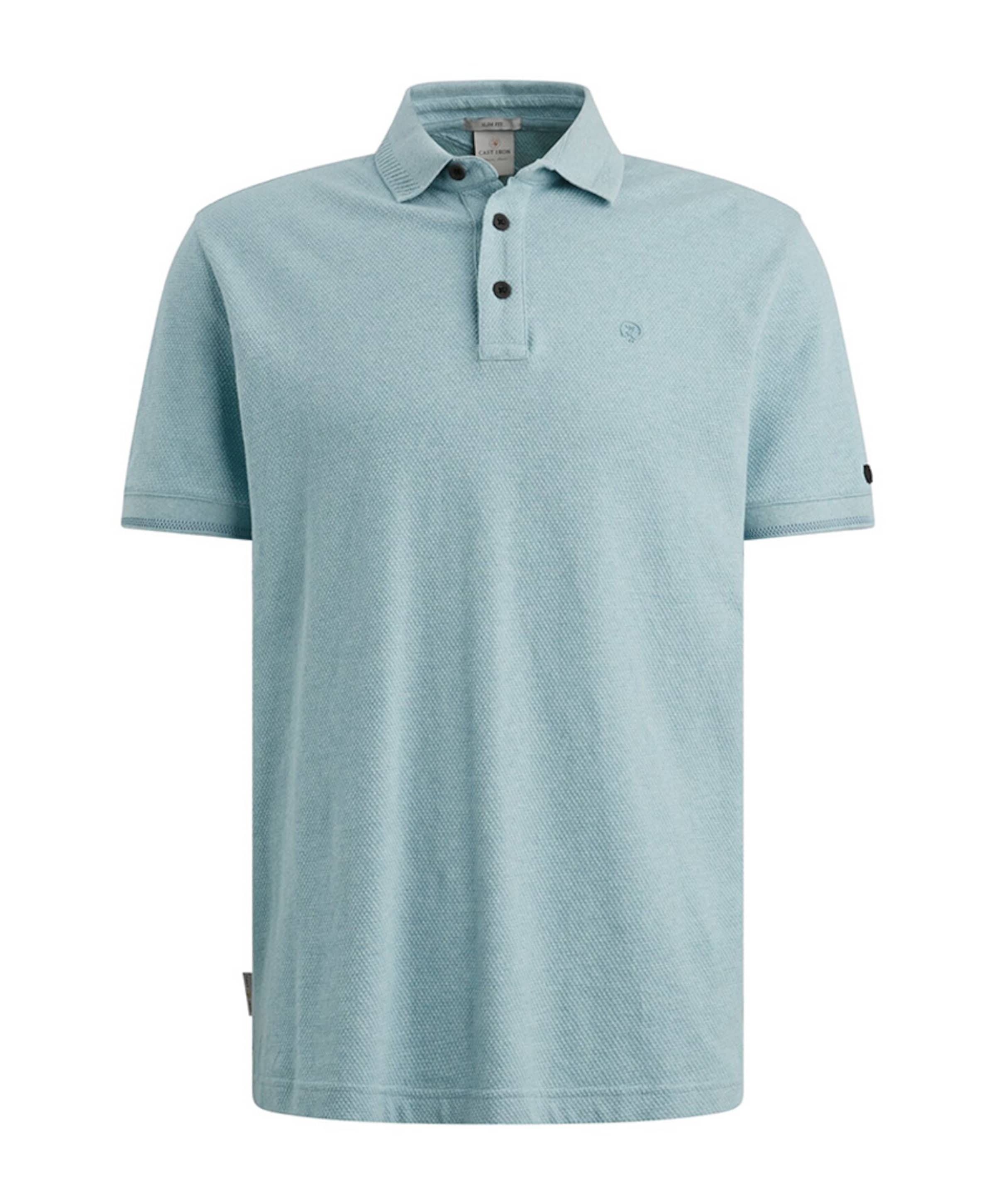 Heren polo blauw
