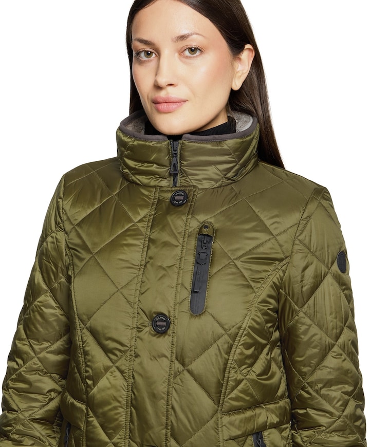 Dames jas groen