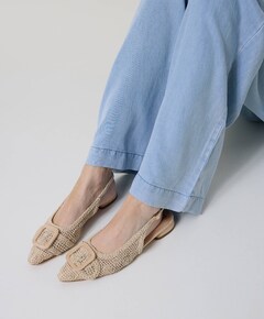 Zarin dames slingbacks beige